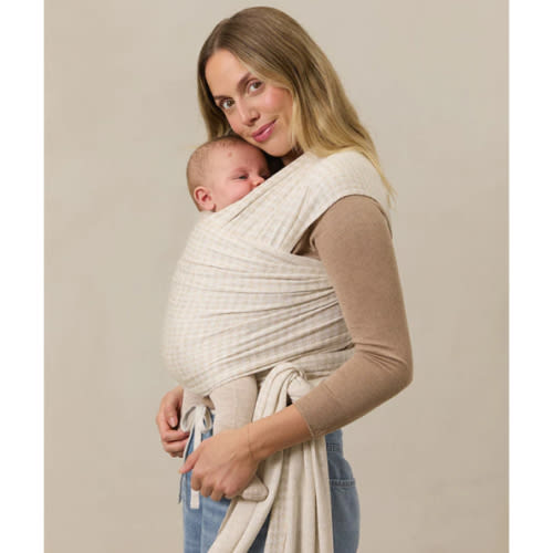 Cream Houndstooth Wrap