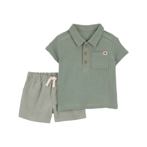 Carter's Child of Mine Baby Boy Outfit Set, 2-Piece, Sizes 0/3-24 Months