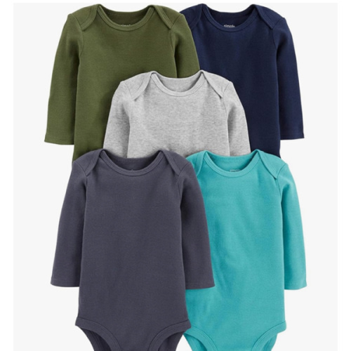 Simple Joys by Carter's Unisex Babies' Long-Sleeve Bodysuit