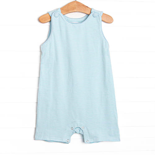 Noah Jon Jon, Blue and Aqua Stripe – Stitchy Fish