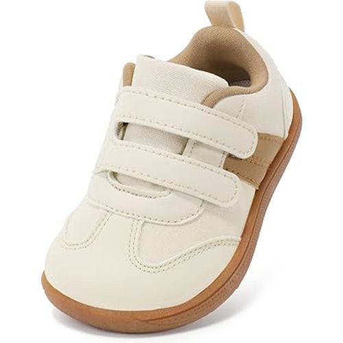 Toddler Wide Toe Box Shoes:Boys Barefoot Shoes Kids Walking Shoes Boy Sneakers Non-Slip Zero Drop Shoes,Toddler First Walking Shoes Comfort Tennis Outdoor Activities