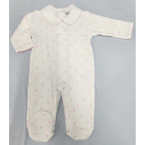 LA LUNA PIMA FOOTIES PINK CROWN