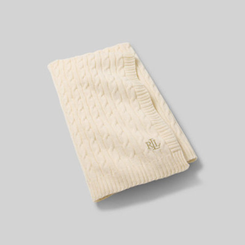 Lauren Ralph Lauren Jamie Throw Blanket True Cream & Reviews | Wayfair