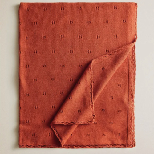 POINTELLE COTTON BABY BLANKET - See all - KIDS AND BABY - BABY | Zara Home United States of America