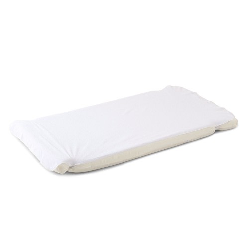 Babyrest Bassinet Mattress Protector White