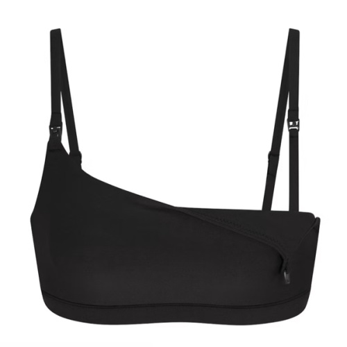 FITS EVERYBODY MATERNITY NURSING SCOOP BRALETTE 2-PACK | ONYX | SKIMS
