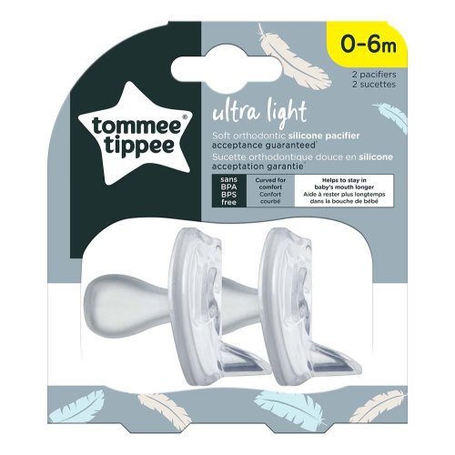 Tommee Tippee Ultra Light Silicone Pacifier (0-6 Months)