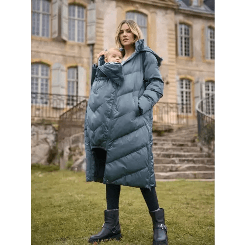 Buy Seraphine Pewter Grey Long 3-In-1 Maternity & Babywearing Puffa Coat from Next USA