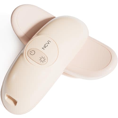 NCVI Warming Massager, 2-in-1 Heat-Vibration for Engorgement Relief, 2-Pack | Provides warmth & vibration to ease engorgement, boosts milk supply, compact 2-pack design, great for pumping moms