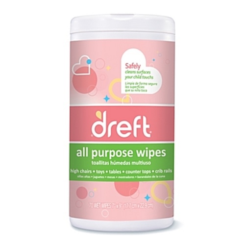 Dreft 70-Count All Purpose WipesDreft 70-Count All Purpose Wipes