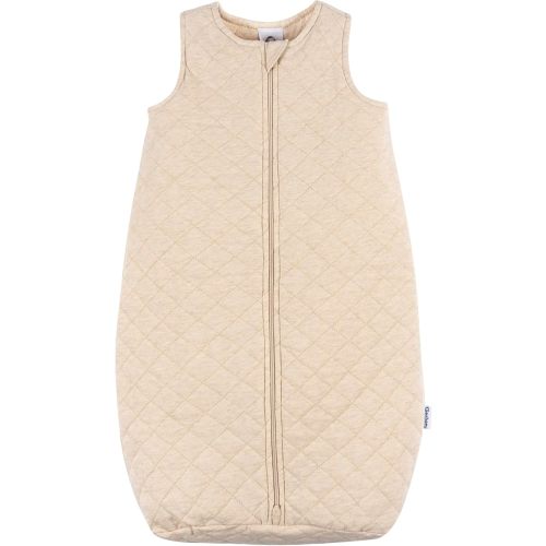 Gerber Unisex Baby Quilted Wearable Blanket, Cotton Blend, Oeko-tex Certified, 2-way Zipper, Safe Sleep Solution