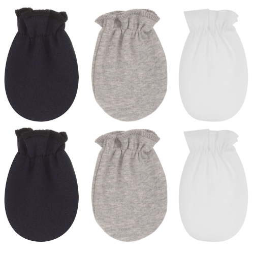 JMXIANG 3 Pairs Infant Mittens Baby Mittens Baby Boy Baby Girls Mittens Newborn Gloves
