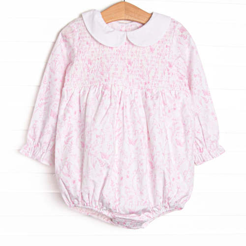 Tangled Up in Toile Bubble, Pink – Stitchy Fish