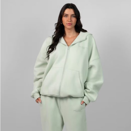 Pastel Zip Hoodie