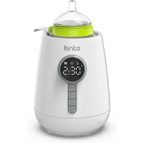 Baby Bottle Warmer for Breastmilk and Formula - Electric Fast Milk Bottle Heater, Baby Food Warmer with Timer and Auto Shut Off
