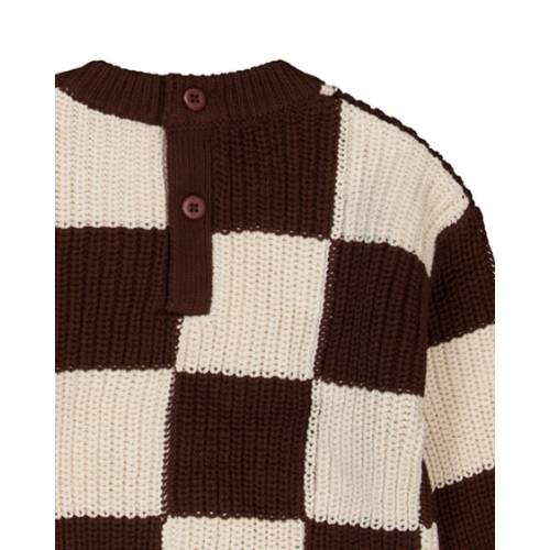 Dark Brown Baby Cotton Knitted Jumper | Best&Less™ Online