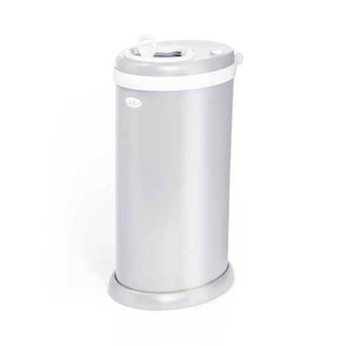 Ubbi Stainless Steel Diaper Pail - Gray