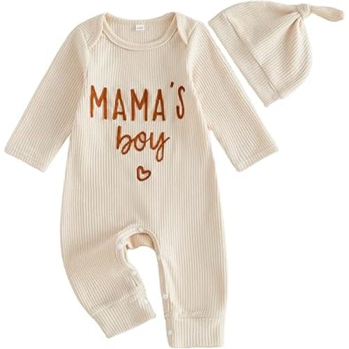 Newborn Baby Boy Fall Outfit Romper Jumpsuit Bodysuit Infant Clothes