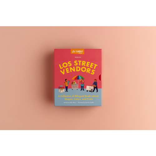 Los Street Vendors: A Bilingual Spanish First Words Book Set, Latin American Culture (gifts for toddlers, gifts for kids)