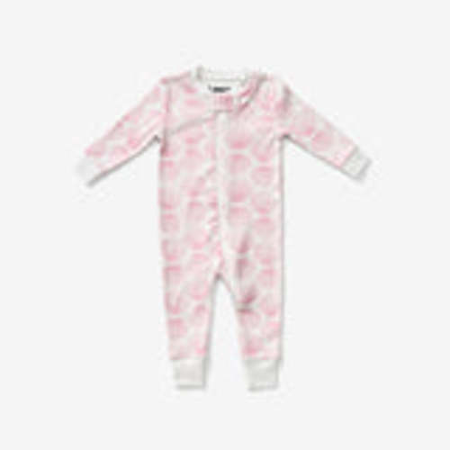 Zip Sleeper - Scallop in Blush | Lewis