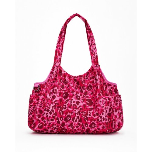 Cheetah ape diaper bag (pink)
