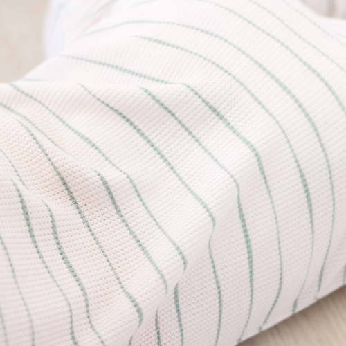 Sage's Stripes Bamboo Waffle Convertible Zip Romper