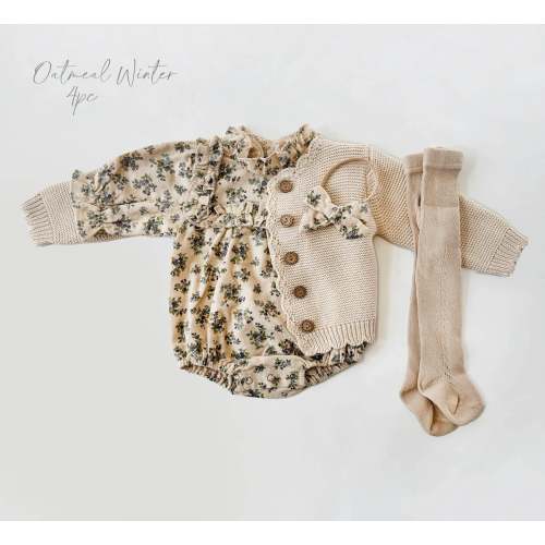 Violla Romper Set – Olive and Cradle