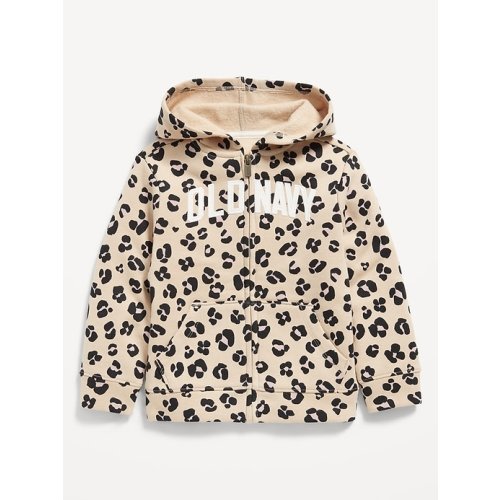 Printed Logo-Graphic Zip Hoodie for Toddler Girls | Old Navy