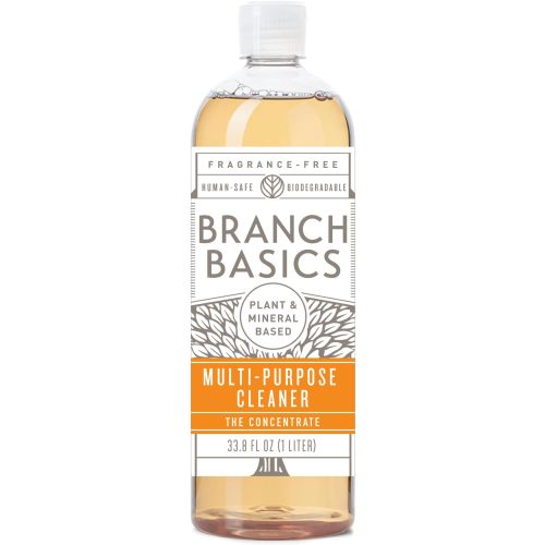 Branch Basics Concentrate Refill (33.8 oz) | All Purpose Multi-Surface Cleaning Concentrate - Replace Every Household Cleaner | Plant & Mineral-Based, Human-Safe, Fragrance Free