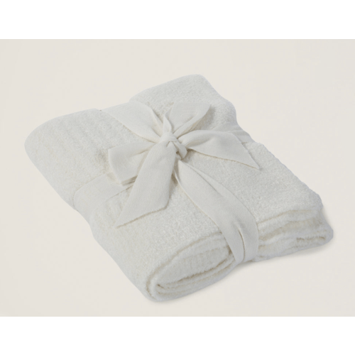 Barefoot Dreams CozyChic Lite® Ribbed Baby Blanket (Pearl)