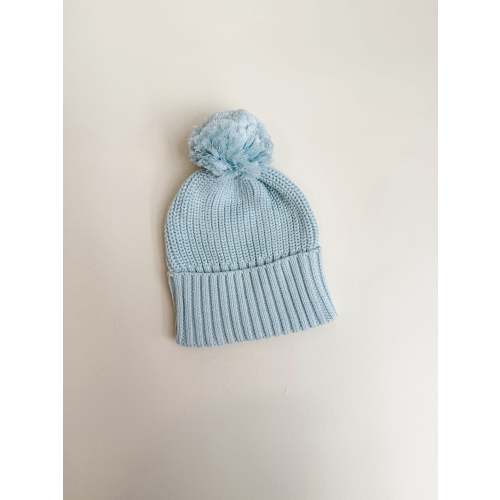 CUFF KNIT BEANIE | BABY BLUE