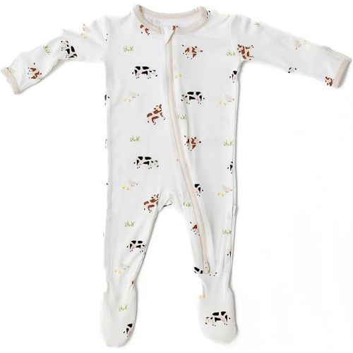 Bamboo Little Soft Baby Clothes Footie Pajamas