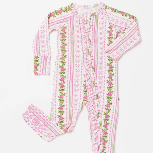 Bowquet of Roses Convertible Ruffle Romper