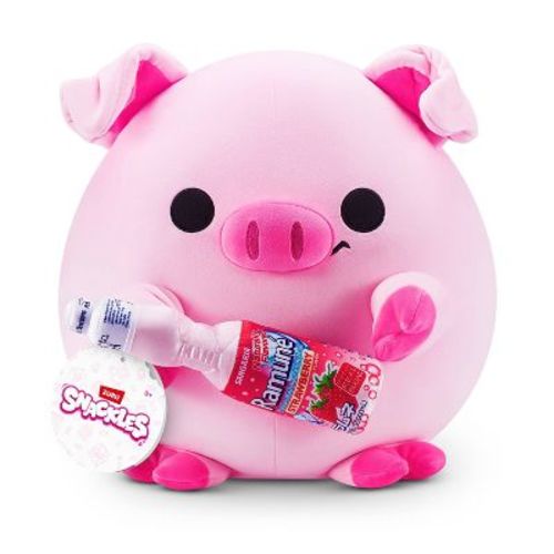 Snackles 8" Piggy with Sangaria Strawberry Ramune Plush