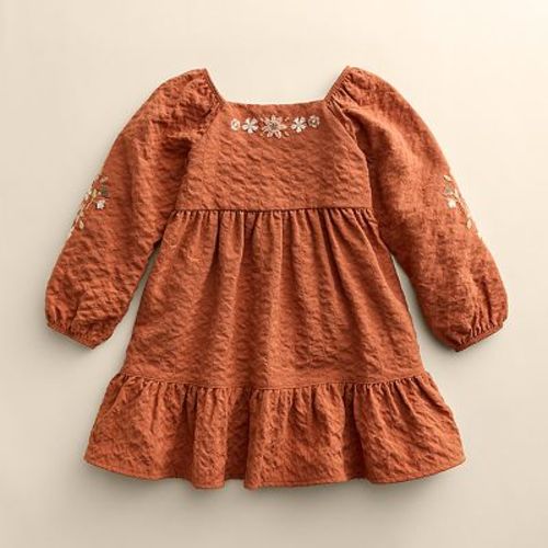 Baby & Toddler Girl Little Co. by Lauren Conrad Long Sleeve Peasant Dress