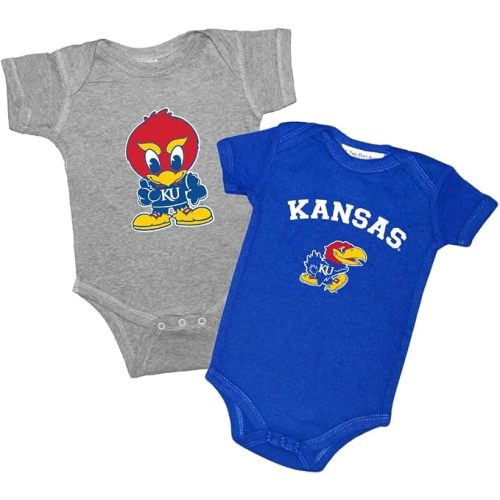 Two Feet Ahead 2 Pack Baby Bodysuits – Officially Licensed Infant Bodysuit Set