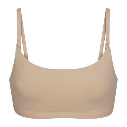 SKIMS | FITS EVERYBODY MATERNITY PUMPING SCOOP BRALETTE | CLAY