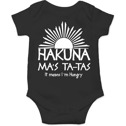 CBTwear Hakuna Ma's Ta Baby Bodysuit Adorable Infant Unisex Romper Clothing Boy Girl Newborn Outfit
