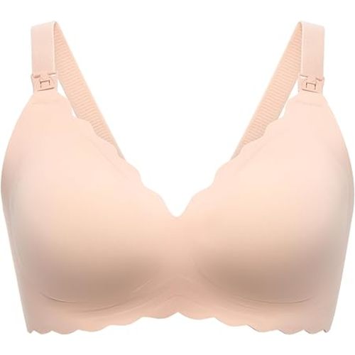 Momcozy Nursing Bras for Breastfeeding, Jelly Strip Support Maternity Bra