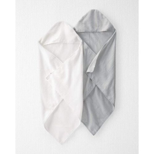 Baby 2-Pack Organic Cotton Towels - Little Planet | Carter's