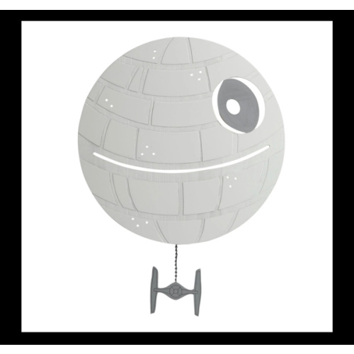 Star Wars Light-Up Death Star Wall Decor
