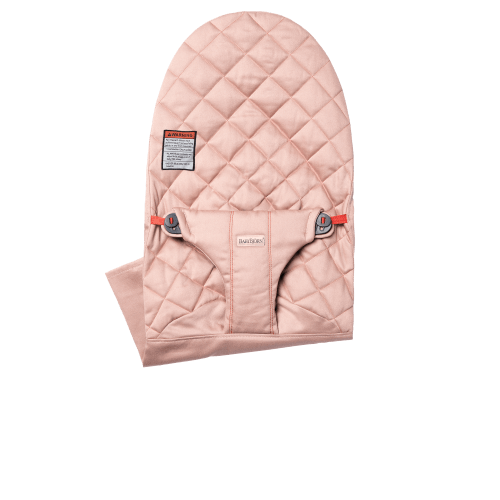 Extra Fabric Seat for Bouncer Bliss: Dusty pink - Cotton, Classic Quilt