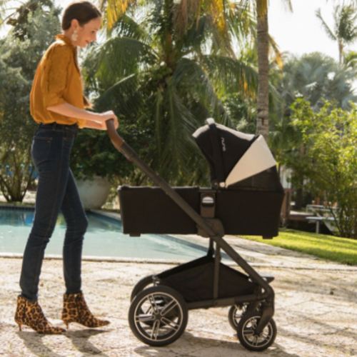 MIXX series Bassinet & Stand - Caviar