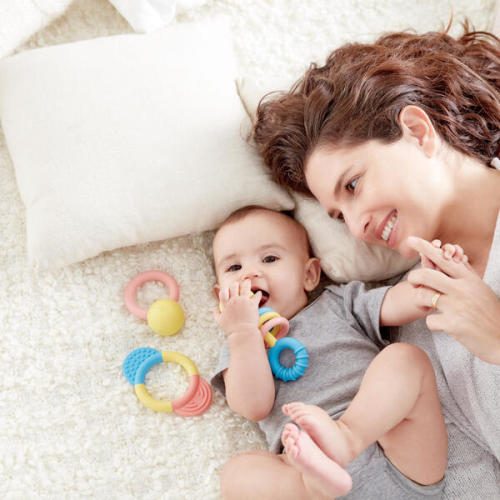 Rattle & Teether Collection, 3 Pieces - Hape | Maisonette