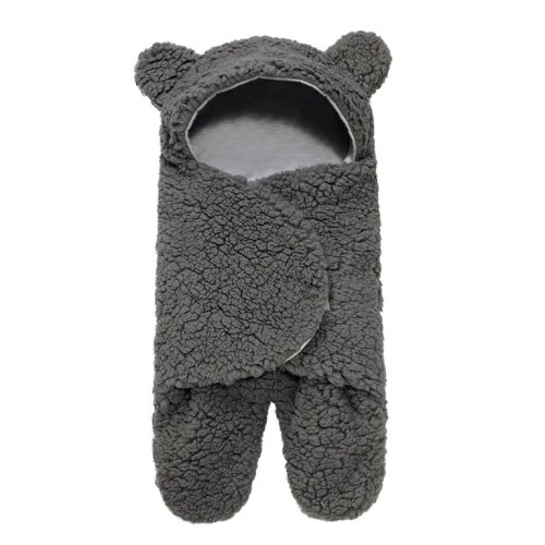 Newborn Baby Cute Cotton Receiving White Sleeping Blanket Boy Girl Wrap Swaddle