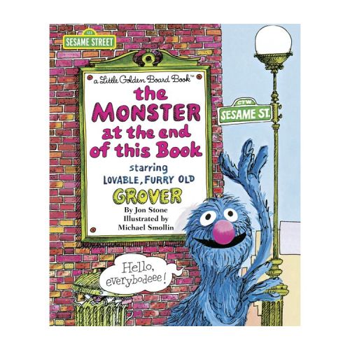 The Monster at the End of This Book - by Jon Stone (Board Book)