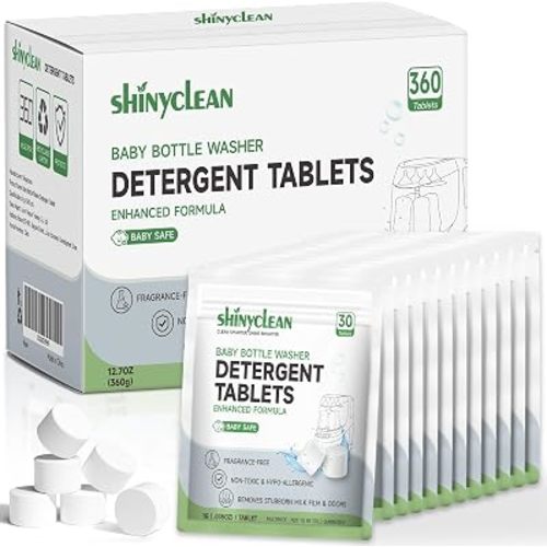 Bottle Washer Detergent Tablets, Fits All Machines, 360 count