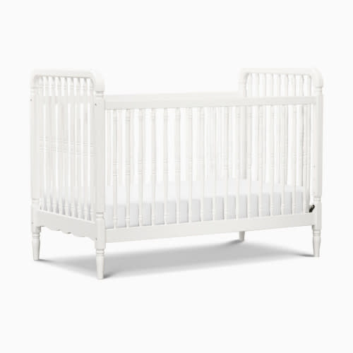 Namesake Liberty 3-in-1 Convertible Spindle Crib with Toddler Bed Conversion Kit