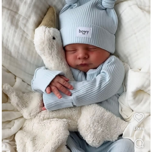 Baby Onesie - Powder Blue