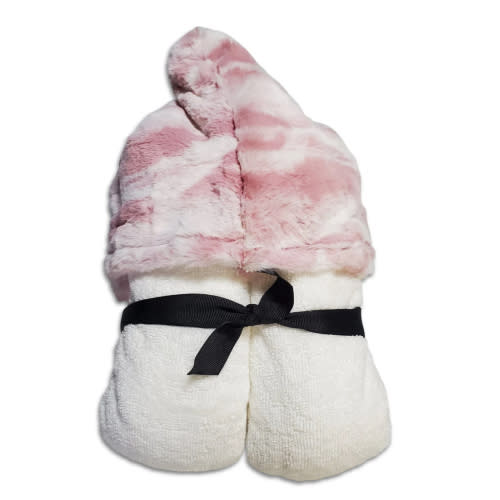 Plush Minky Hooded Towel